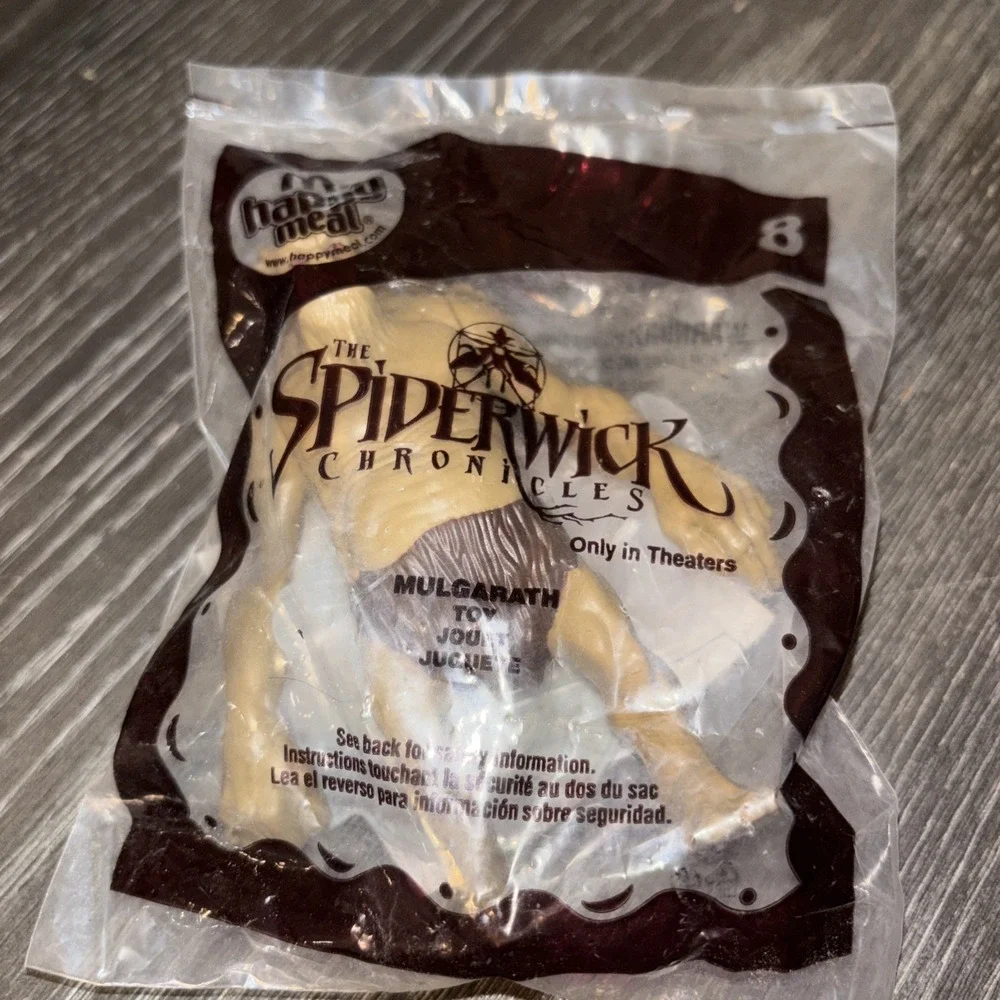 Spiderwick Chronicles #8 Mulgarath 2008 McDonalds Happy Meal Toy New